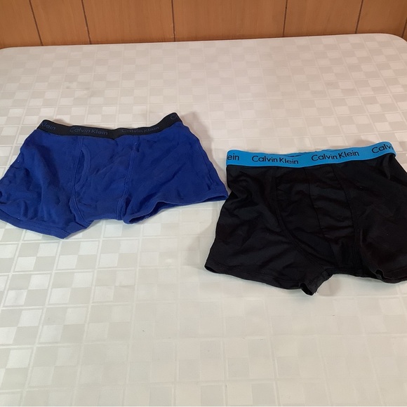 Calvin Klein boy’s Underwear - Blue and Black- size medium (8-10) - Picture 1 of 1
